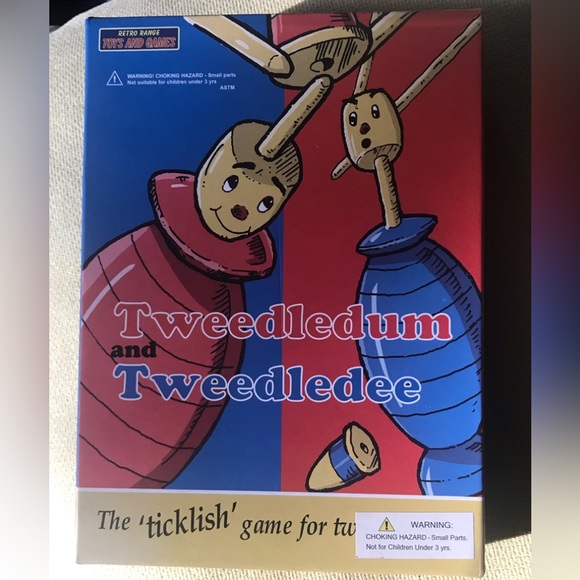 Perisphere Other - Tweedledee Tweedledum dexterity game Alice in Wonderland NIB vintage retro